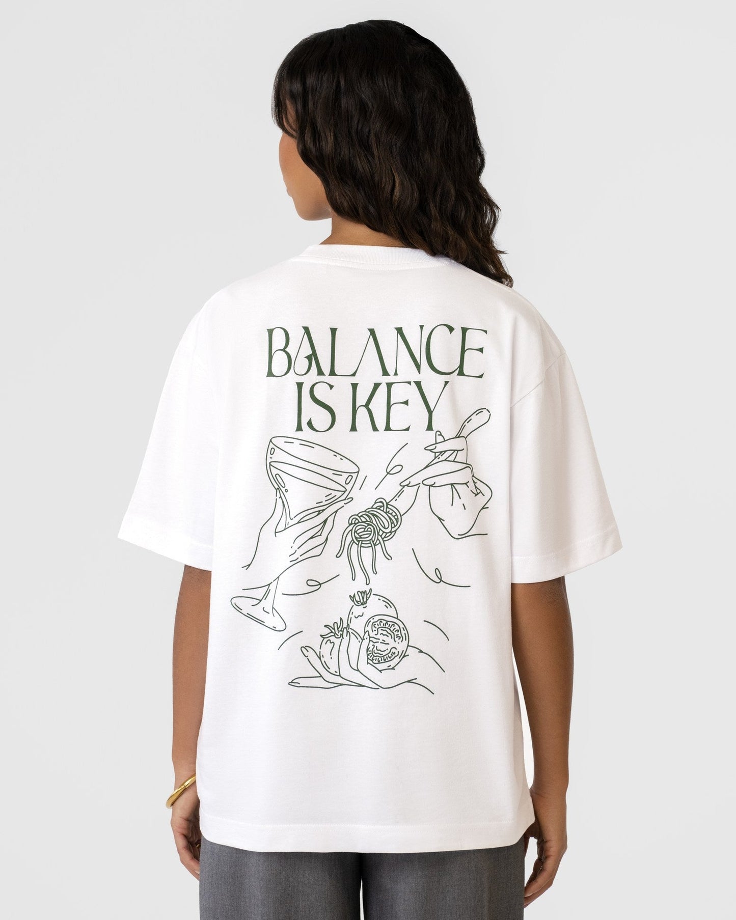 Unisex Oversized T-Shirt Balance is Key
