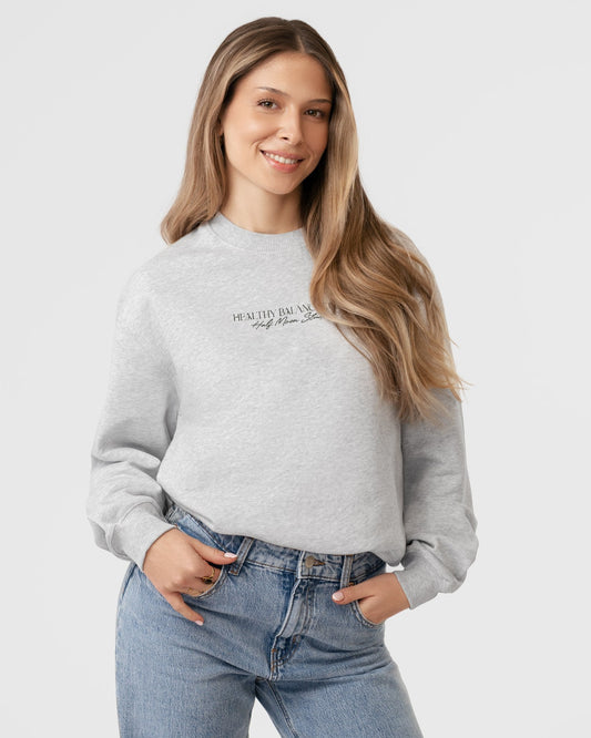 Unisex Crewneck Healthy Balance Club